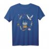 HapPanda Harry Potter T-Shirt mit Hogwarts Snowglobe & Hedwig - Official Licensed Harry Potter Merchandise für Weihnachten & Fan-Geschenke