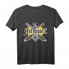 HapPanda Hufflepuff Broomstick Badger Logo T-Shirt - Offiziell Harry Potter Fanartikel für Fans & Sammler