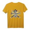 HapPanda Hufflepuff Broomstick Badger Logo T-Shirt - Offiziell Harry Potter Fanartikel für Fans & Sammler