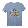HapPanda Hufflepuff Broomstick Badger Logo T-Shirt - Offiziell Harry Potter Fanartikel für Fans & Sammler