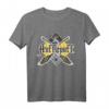 HapPanda Hufflepuff Broomstick Badger Logo T-Shirt - Offiziell Harry Potter Fanartikel für Fans & Sammler