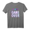 Vaporwave Aesthetic Style Game Over Yami Kawaii Pastel Goth T-Shirt - Edgy Japanese Otaku Streetwear für Anime Fans & E-Girls
