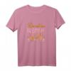 Die Mit Den Blumen Spricht Floristin Garten Gärtner Pflanzen T-Shirt – Lustiges Geschenk für Floristen & Hobbygärtner