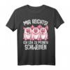 Mir reichts ich geh zu meinen Schweinen Landwirt Schwein T-Shirt - Lustiges Geschenk für Bauern, Schweinezüchter und Schweineliebhaber