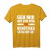 Lustiges HapPanda T-Shirt mit Spruch - Humorvolles Geschenk für Freunde, Familie & Kollegen zum besonderen Anlass