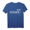 Schalke Aufstieg 1. Liga 2022 Glück Auf Steiger Fan T-Shirt – Supporter Artikel & Geschenk für Schalke Fans aus dem Ruhrgebiet