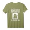 Das Schönste an Dortmund ist die Autobahn nach Gelsenkirchen T-Shirt – Lustiges Geschenk für Fans, Familie und Freunde