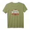 KRAUS TEAM Familientreffen DNA Heartbeat T-Shirt – Personalisiertes Familiengeschenk für Mutter, Papa, Geschwister, Oma, Opa, Tante & Onkel