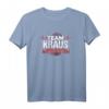 KRAUS TEAM Familientreffen DNA Heartbeat T-Shirt – Personalisiertes Familiengeschenk für Mutter, Papa, Geschwister, Oma, Opa, Tante & Onkel