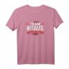 KRAUS TEAM Familientreffen DNA Heartbeat T-Shirt – Personalisiertes Familiengeschenk für Mutter, Papa, Geschwister, Oma, Opa, Tante & Onkel