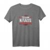 KRAUS TEAM Familientreffen DNA Heartbeat T-Shirt – Personalisiertes Familiengeschenk für Mutter, Papa, Geschwister, Oma, Opa, Tante & Onkel