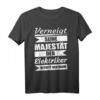 Herren Lustiges Sprüche Geschenk SEINE MAJESTÄT DER ELEKTRIKER T-Shirt - Lustiges Elektriker Geschenk zum Geburtstag