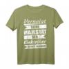 Herren Lustiges Sprüche Geschenk SEINE MAJESTÄT DER ELEKTRIKER T-Shirt - Lustiges Elektriker Geschenk zum Geburtstag