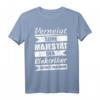 Herren Lustiges Sprüche Geschenk SEINE MAJESTÄT DER ELEKTRIKER T-Shirt - Lustiges Elektriker Geschenk zum Geburtstag
