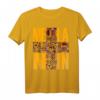 Oheneba: Melanin Ghana Kente Muster Geschenk T-Shirt - Kulturelle Mode für Damen und Herren