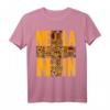 Oheneba: Melanin Ghana Kente Muster Geschenk T-Shirt - Kulturelle Mode für Damen und Herren