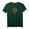 Afrikanische Tribal Maske mit Kente Muster Ghana Raglan - Leichtes, Kulturelles Ethno-Shirt mit klassischem Schnitt