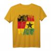 Ghana Deutschland Flagge T-Shirt für Damen, Herren und Kinder - Klassisch geschnitten mit doppelt genähtem Saum
