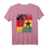 Ghana Deutschland Flagge T-Shirt für Damen, Herren und Kinder - Klassisch geschnitten mit doppelt genähtem Saum