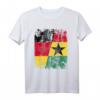 Ghana Deutschland Flagge T-Shirt für Damen, Herren und Kinder - Klassisch geschnitten mit doppelt genähtem Saum