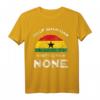 Halb Ghanaer ist besser als kein Erbe T-Shirt - Stolz auf ghanaisch-amerikanisches Erbe, ideal für 4. Juli und kulturelle Feierlichkeiten