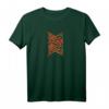 Kente Muster Art Ghana - Minimalistisches Afrikanisches T-Shirt mit Verdrehten Linien, Perfekt für Ethno-Mode und kulturelle Outfits