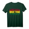Ghana Flagge T-Shirt für Damen, Herren und Kinder – Klassisch geschnitten, doppelt genähter Saum