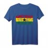 Ghana Flagge T-Shirt für Damen, Herren und Kinder – Klassisch geschnitten, doppelt genähter Saum