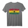 Ghana Flagge T-Shirt für Damen, Herren und Kinder – Klassisch geschnitten, doppelt genähter Saum