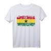 Ghana Flagge T-Shirt für Damen, Herren und Kinder – Klassisch geschnitten, doppelt genähter Saum