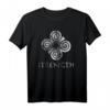 Afrika Ghana Adinkra DWENNIMMEN Bedeutung Stärke T-Shirt – Kulturelle Tribal-Designs aus Westafrika