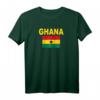Coole Ghanaische Fahne Raglan Shirt für Damen und Herren - Perfekt zum Sport und Nationalstolz zeigen