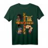 Ghana Kente Melanin Afrika T-Shirt – Kulturelles, stilvolles T-Shirt mit traditionellen Kente Mustern