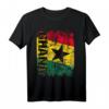 Ghana Flagge T-Shirt für Damen, Herren und Kinder – Klassisch geschnitten, doppelt genähter Saum, perfekter Ausdruck für ghanaischen Stolz