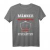 Stuckateur Verputzer Gipser Handwerk Geschenk T-Shirt - Lustiges Berufsspruch Shirt für Handwerker auf der Baustelle