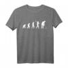 Evolution Gärtner Blumen Pflanzen Gießkanne Garten Geschenk T-Shirt - Lustiges Hobby Shirt für Kinder, Männer & Frauen