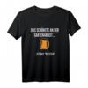 HapPanda Gartenarbeit T-Shirt – Lustiges Statement Shirt für Gärtner mit Bier- und Wein-Motiv, perfekte Geschenkidee