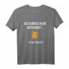HapPanda Gartenarbeit T-Shirt – Lustiges Statement Shirt für Gärtner mit Bier- und Wein-Motiv, perfekte Geschenkidee