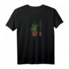 Japanisches Aloe Vera T-Shirt für Anime-, Manga- und Gartenliebhaber – Lustiges Design für Gartenarbeit und Alltag