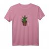 Japanisches Aloe Vera T-Shirt für Anime-, Manga- und Gartenliebhaber – Lustiges Design für Gartenarbeit und Alltag