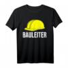 Bauleiter Bau Geschenk Helm – Humorvolles Baustellen T-Shirt für Männer, Handwerker & Kollegen für Geburtstage, Weihnachten & Vatertag