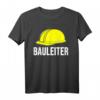 Bauleiter Bau Geschenk Helm – Humorvolles Baustellen T-Shirt für Männer, Handwerker & Kollegen für Geburtstage, Weihnachten & Vatertag