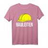 Bauleiter Bau Geschenk Helm – Humorvolles Baustellen T-Shirt für Männer, Handwerker & Kollegen für Geburtstage, Weihnachten & Vatertag