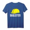 Bauleiter Bau Geschenk Helm – Humorvolles Baustellen T-Shirt für Männer, Handwerker & Kollegen für Geburtstage, Weihnachten & Vatertag
