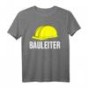 Bauleiter Bau Geschenk Helm – Humorvolles Baustellen T-Shirt für Männer, Handwerker & Kollegen für Geburtstage, Weihnachten & Vatertag