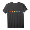 Regenbogen Herz LGBTQ CSD Gay Pride T-Shirt – Unterstütze Gleichberechtigung & Pride Month mit buntem Supporter Outfit