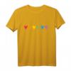 Regenbogen Herz LGBTQ CSD Gay Pride T-Shirt – Unterstütze Gleichberechtigung & Pride Month mit buntem Supporter Outfit