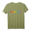 Regenbogen Herz LGBTQ CSD Gay Pride T-Shirt – Unterstütze Gleichberechtigung & Pride Month mit buntem Supporter Outfit