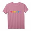 Regenbogen Herz LGBTQ CSD Gay Pride T-Shirt – Unterstütze Gleichberechtigung & Pride Month mit buntem Supporter Outfit