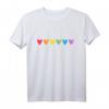 Regenbogen Herz LGBTQ CSD Gay Pride T-Shirt – Unterstütze Gleichberechtigung & Pride Month mit buntem Supporter Outfit